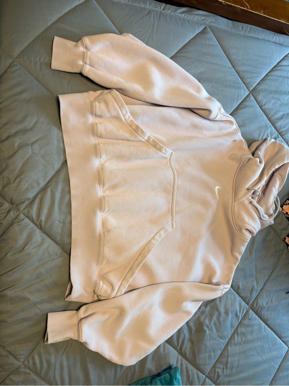 Nike Light Blush Pink Hoodie with Inner Fleece